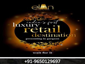 Elan Sector 70 Gurgaon-Retail Shop for sale -9650129697