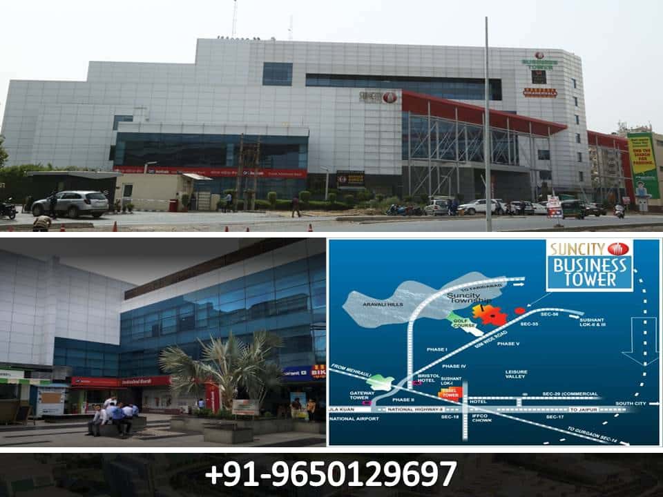 Pre-leased Property in Suncity Business Tower Gurgaon-9650129697
