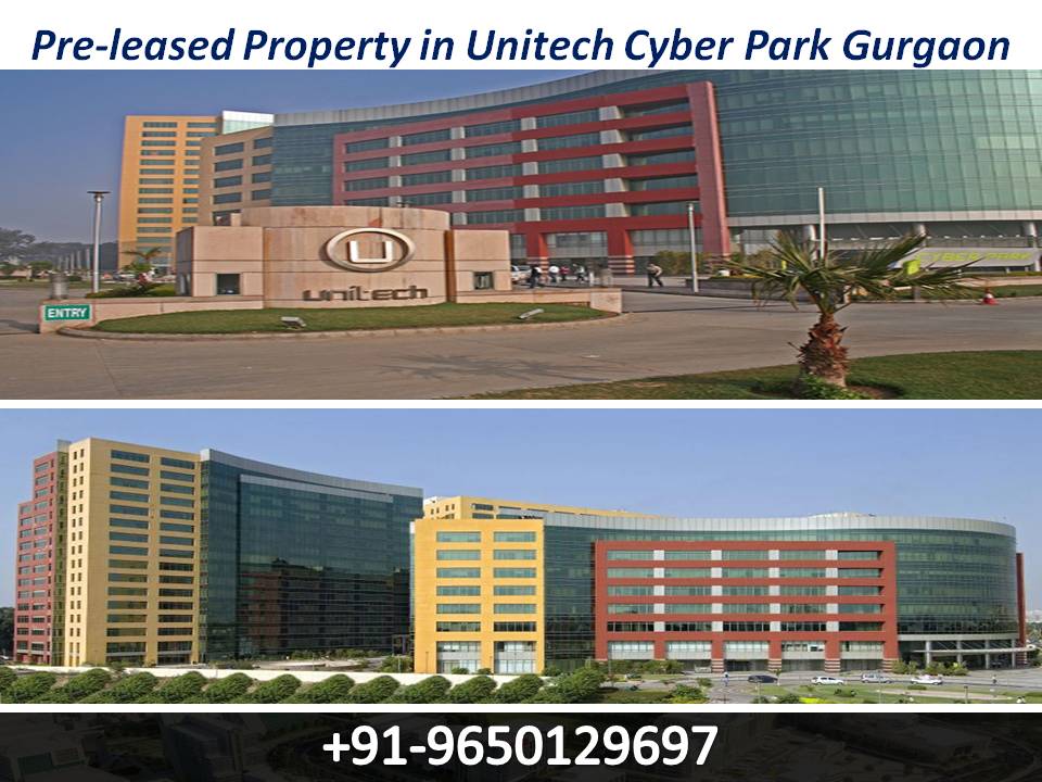 Pre-leased Property in Unitech Cyber Park Gurgaon