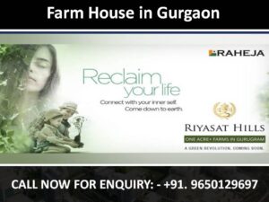 Raheja Riyasat Hills-Farm House in Gurgaon