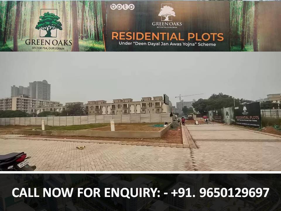 BPTP Green Oaks Plot for sale in Gurgaon
