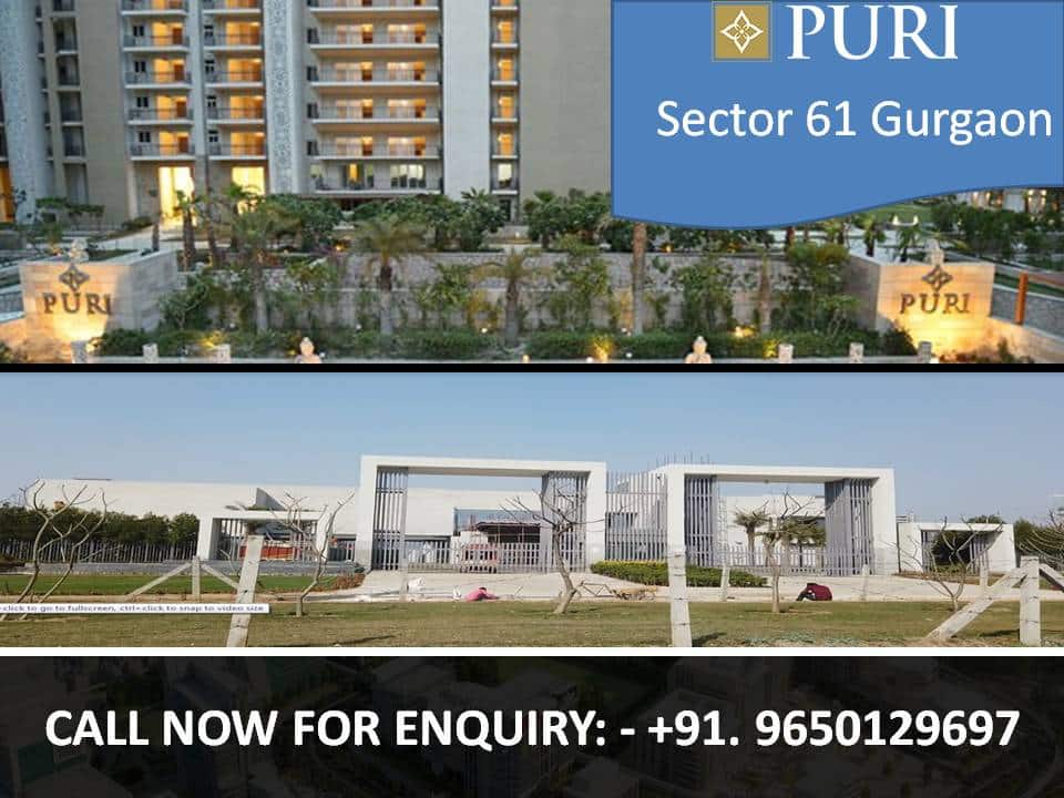 Puri sector 61 Gurgaon