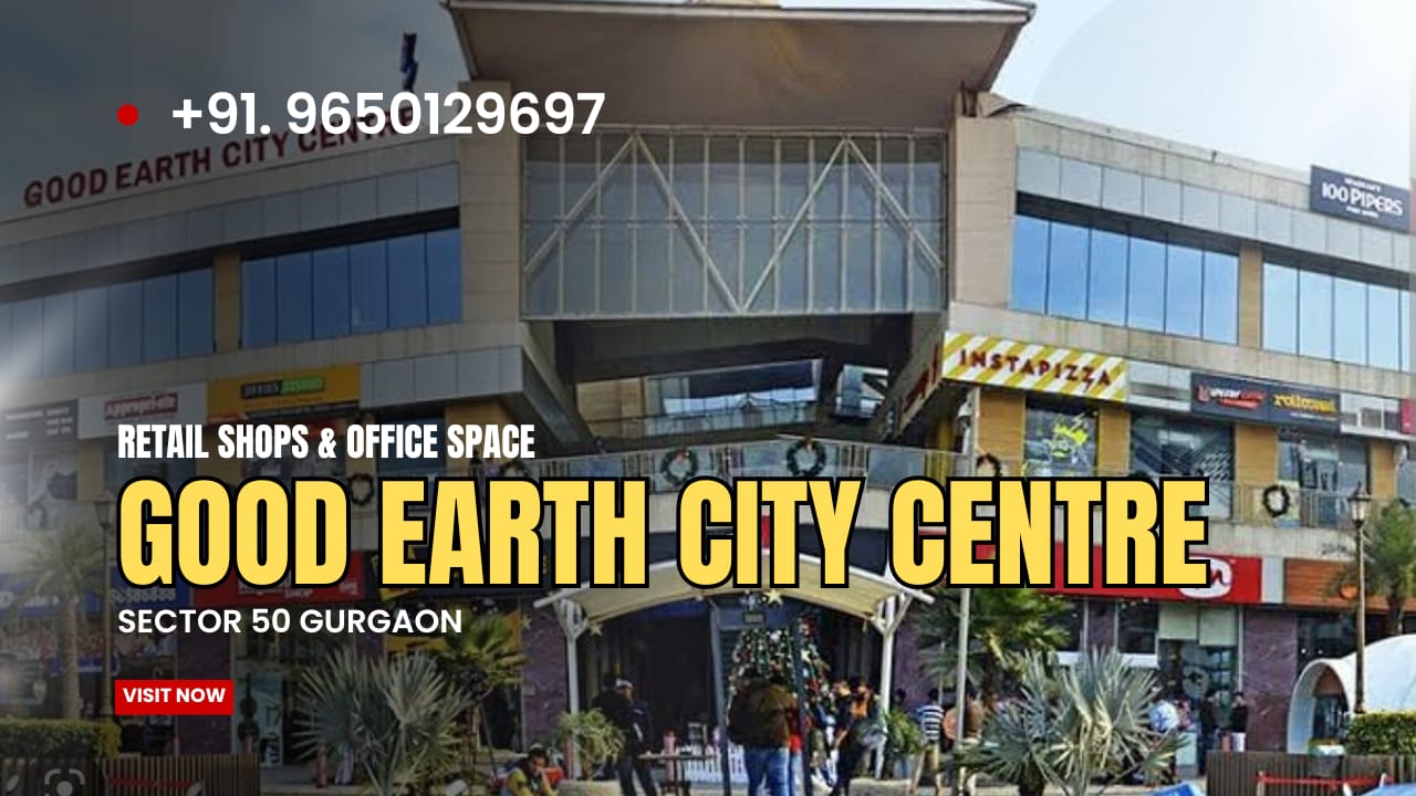 Retail Shop for Rent in Good Earth City Centre Gurgaon