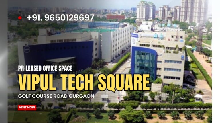 Pre-leased Property in Vipul Tech Square Golf Course Road Gurgaon