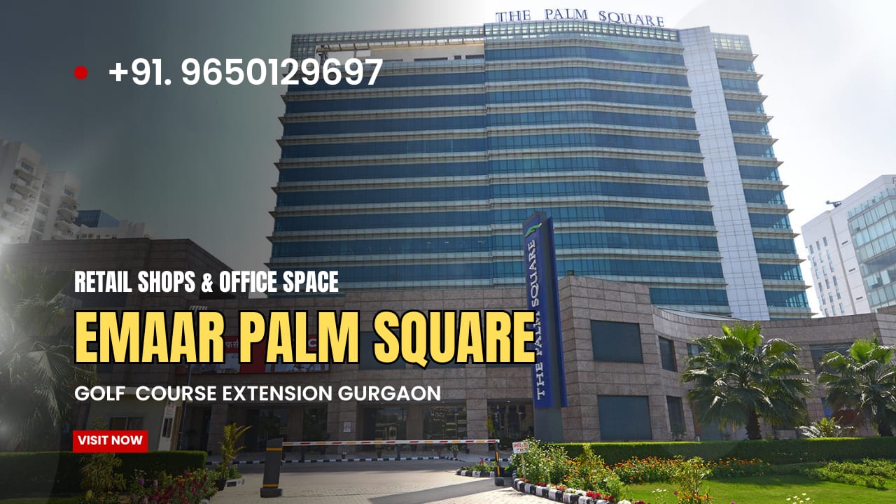 Shop in Emaar Palm Square Gurgaon for Rent