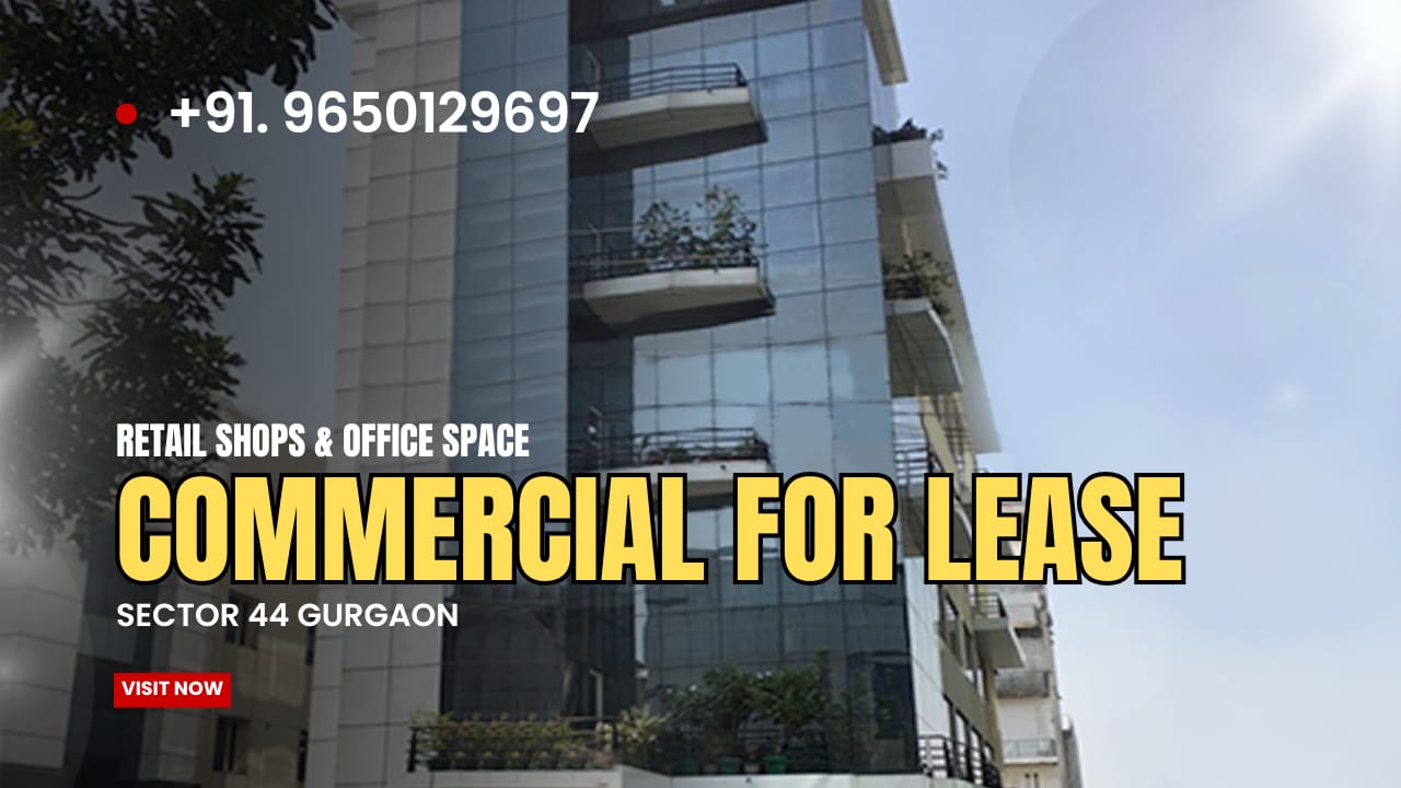 Office Space for Rent in Sector 44, Gurgaon – Prime Business Location Near HUDA Metro